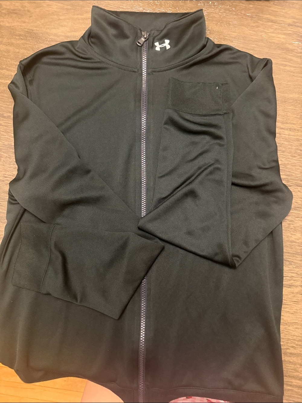 Under Armour Black Men’s Lightweight Full-Zip Performance Jacket